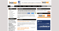 Desktop Screenshot of noticias.ingenet.com.mx