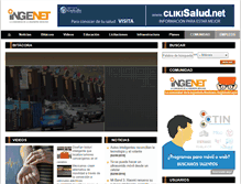 Tablet Screenshot of ingenet.com.mx